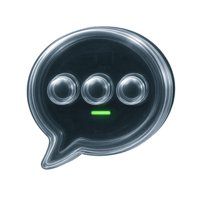 Decorative 3D Growth Chart Icon